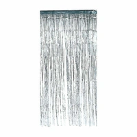 Silver Fringe Curtain
