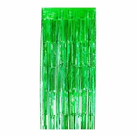 Green Foil Curtain