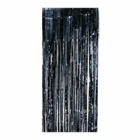 Black Foil Curtain