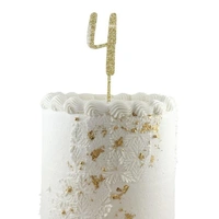 Glitter Gold Cake Topper #4