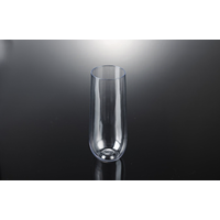 Clear Stemless Champagne Glasses (250ml) – Pk 4