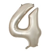 Champagne Number 4 Foil Balloon (86 cm)