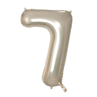 Champagne Foil Number 7 Balloon (86 cm)