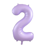Lilac Number 2 Foil Balloon (86 cm)