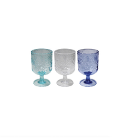 Embossed Reusable Wine Glass 130mL – 1pc