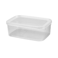 Clear 1L Storage Containers – Pk 2