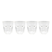 Reusable Tumbler Clear (270 ml) –  Pk4