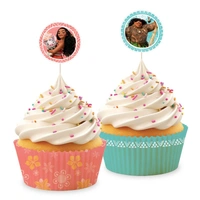 Moana Cupcake Kit – 24pcs