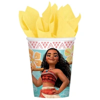 Moana Paper Cups - Pack of 8 (266ml)