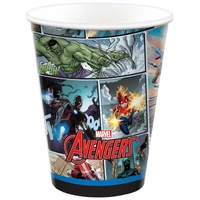 Marvel Avengers Paper Cups (266ml) - Pk 8