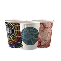 Indigenous Art Double Wall BioCups (390ml) – Pk 1000