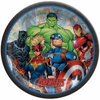 Marvel Powers Unite Paper Plates (23cm) – Pk 8