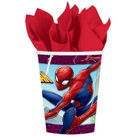 Spider-Man Paper Cups (9oz) – Pk 8