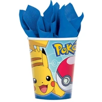 Pokémon Classic Paper Cups (266ml) – Pk 8