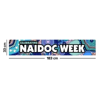 Pathways "Celebrating NAIDOC Week" Table Runner - 183x33cm
