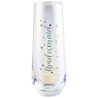 Bridesmaid Stemless Champagne Flute (22 cm)