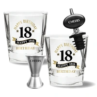 18th Spirit Glass 4-Piece Gift Set