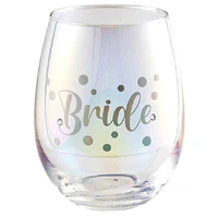BRIDE Holographic Stemless Glass