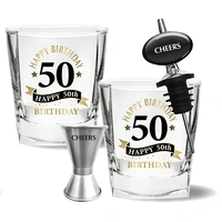 50th Spirit Glass Gift Set – Pk 4