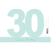 30 Minty Green Signature Block 