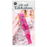 Bridesmaid Flashing Sash – Pink LED
