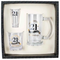 21st Birthday Stein & Shot Set