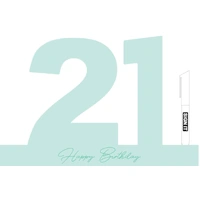 Party Sign –21 Minty Green