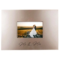 Mr & Mrs Signature Photo Frame