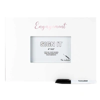 Engagement Signature Frame With Marker