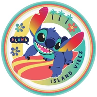Lilo & Stitch Paper Plates (23cm) - Pk 8