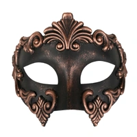 Lorenzo Copper & Black Eye Mask