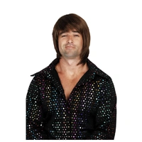 Greg Short Brown Wig