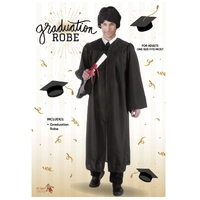 Adult Graduation Robe - Black