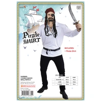 Pirate Costume Shirt – Adults White