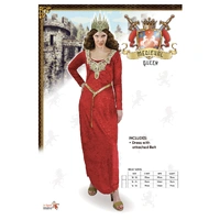 Medieval Queen Costume – Adults