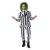 Suitmeister Black & White Beetlejuice Suit