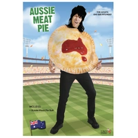 Aussie Meat Pie & Sauce Costume -- Adults