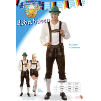 Lederhosen Costume – Adults (Plus Size)