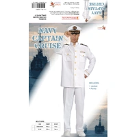 Navy Captain Cruise Costume – Adults