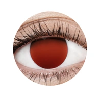 Blind Red Contact Lenses