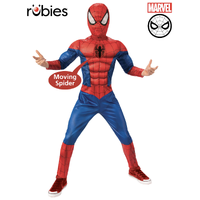 Spider-Man Deluxe Lenticular Costume – (Child 6-8)