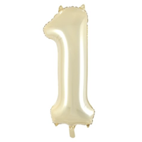 Gold Number 1 Foil Balloon (86 cm)