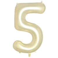 Luxe Gold Number 5 Foil Balloon (86 cm)