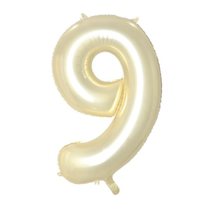 Luxe Gold Number 9 Foil Balloon (86 cm)