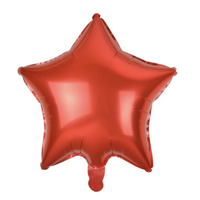 Red Star Foil Balloon (45 cm)