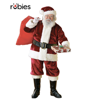 Santa Suit Crimson Regency Deluxe – Adults