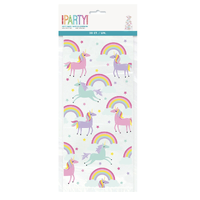 Unicorn & Rainbow Cello Bags – Pk 20