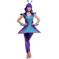 Alien Lady Costume – Adults [Multi-Coloured]
