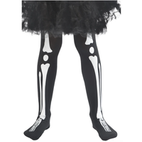 Skeleton Tights – Kids [Black]