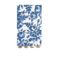 Floral Scalloped Guest Napkins – Pk 16